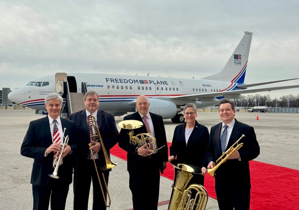 MSE Productions Providing Patriotic Ceremonial Music For the Freedom Plane National Tour